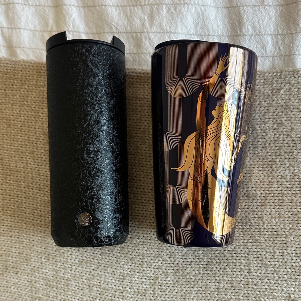 Used Starbucks cups